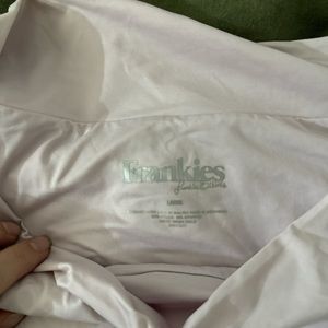 Frankie’s Bikinis Lavender Mid/High waisted bikini bottoms